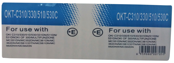 Cartus toner compatibil Oki 44469706 C310 cyan [2]