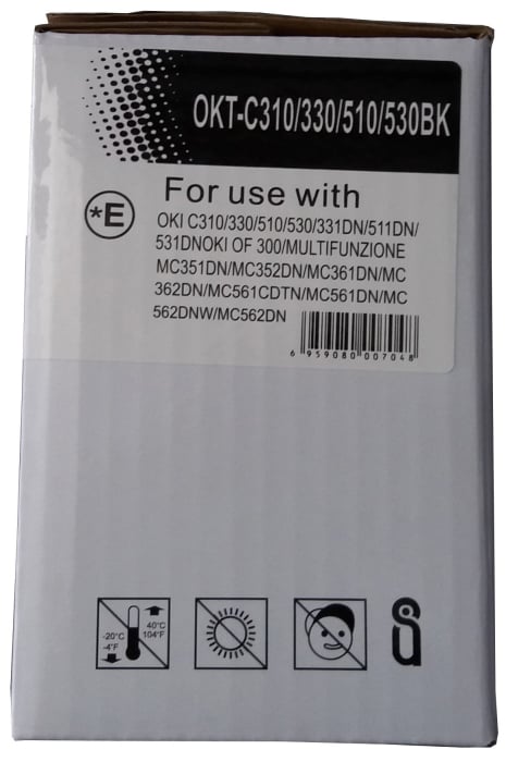 Cartus toner compatibil Oki 44469803 C310 black [3]