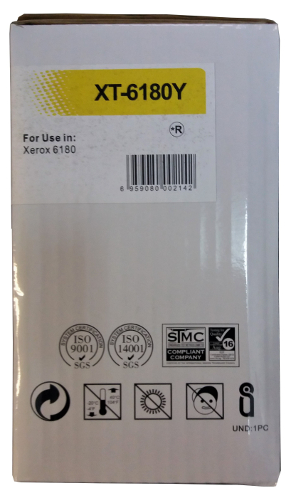 Cartus toner compatibil Xerox 113R00725 6180 yellow [3]