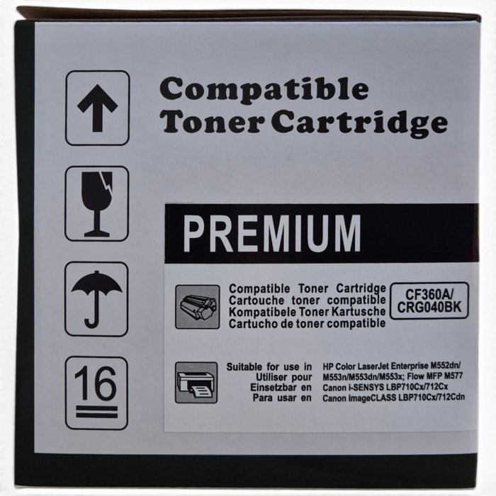 Cartus toner Print-Rite compatibil Canon CRG-040BK black [2]