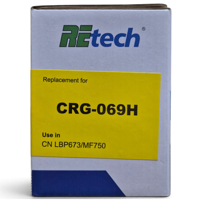 Cartus toner Retech compatibil Canon CRG-069HY yellow [2]