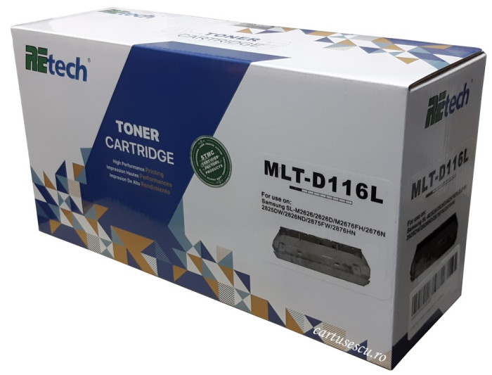 Cartus toner Retech compatibil Samsung MLT-D116L [5]