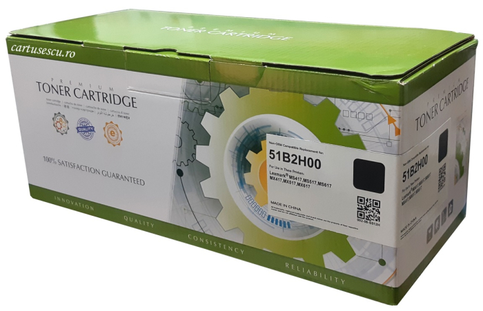 Cartus toner Static Control compatibil Lexmark 51B2H00 MS417-MX417 [3]