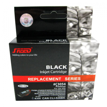 Cartuşe cerneală - Cartus cerneala compatibil Canon CLI-526BK black