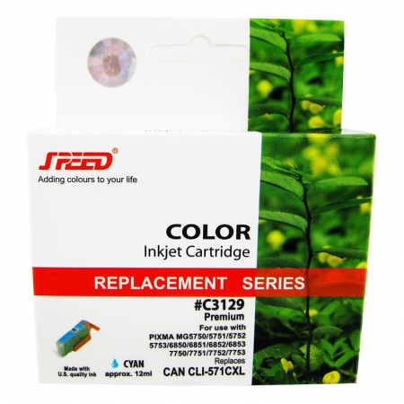 Cartuşe cerneală - Cartus cerneala compatibil Canon CLI-571CXL cyan