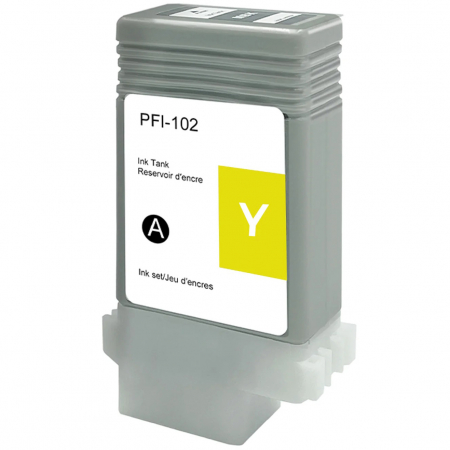 Cartuşe cerneală - Cartus cerneala compatibil Canon PFI-102Y yellow