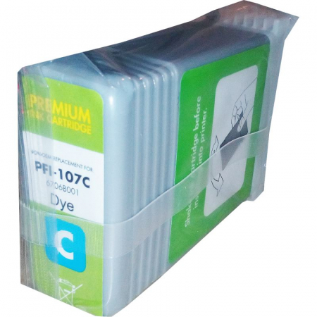 Cartus cerneala compatibil Canon PFI-107C cyan [1]