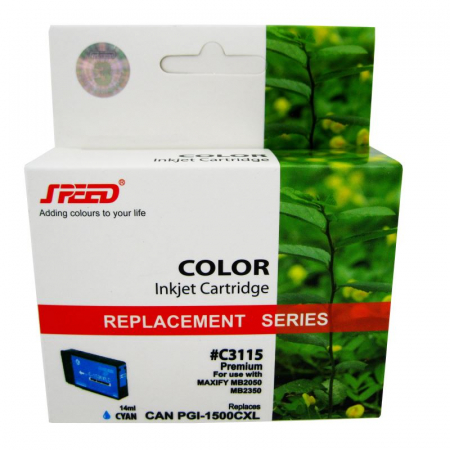 Cartuşe cerneală - Cartus cerneala compatibil Canon PGI-1500CXL cyan