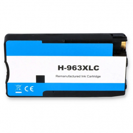 Cartuşe cerneală - Cartus cerneala compatibil HP 3JA27AE 963XL cyan