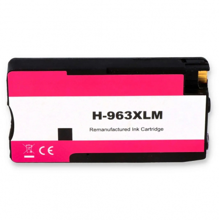 Cartuşe cerneală - Cartus cerneala compatibil HP 3JA28AE 963XL magenta