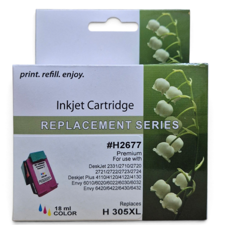 Cartuşe cerneală - Cartus cerneala compatibil HP 3YM63AE 305XL color