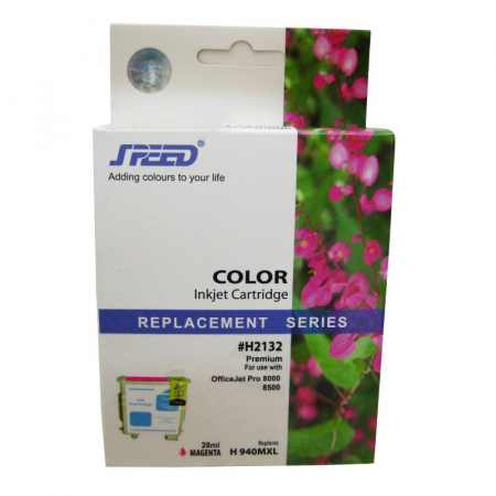 Cartuşe cerneală - Cartus cerneala compatibil HP C4908AE 940XL magenta