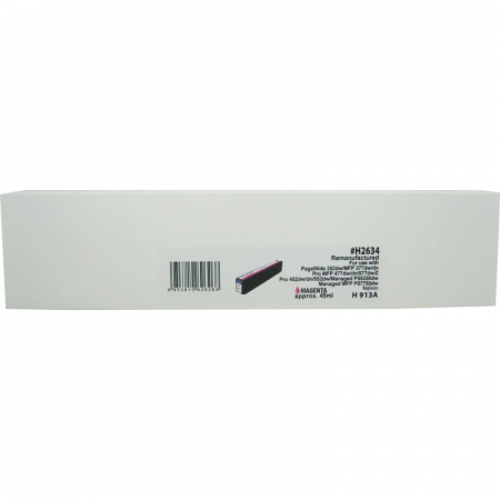 Cartuşe cerneală - Cartus cerneala compatibil HP F6T78AE 913XL magenta