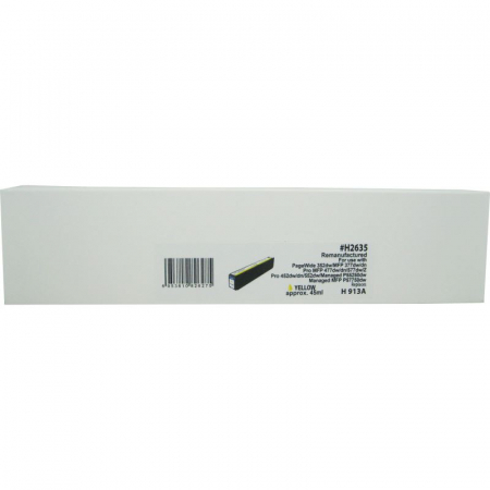 Cartuşe cerneală - Cartus cerneala compatibil HP F6T79AE 913XL yellow