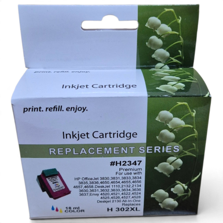 Consumabile compatibile - Cartus cerneala compatibil HP F6U67AE 302XL tri-color (C/M/Y)