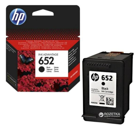 Consumabile originale - Cartus cerneala original HP F6V25AE 652 black