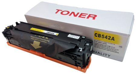 Consumabile compatibile - Cartus toner compatibil HP CB542A 125A yellow