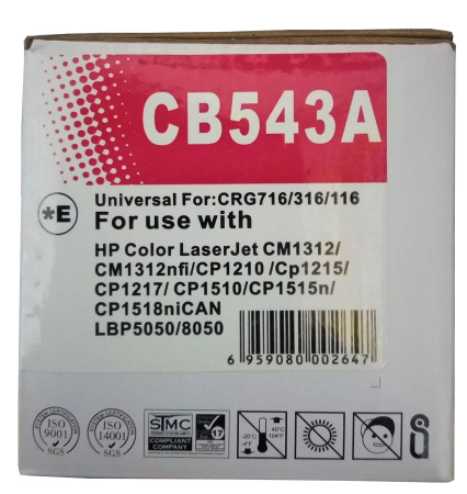 Cartus toner compatibil HP CB543A 125A magenta [1]