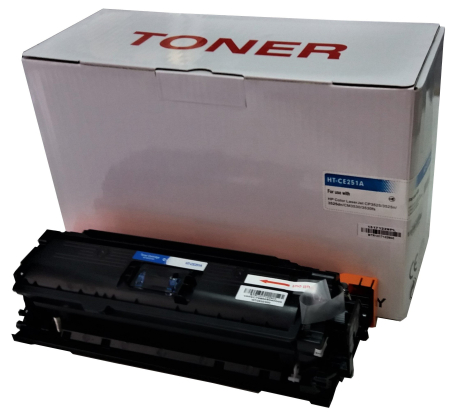 Consumabile compatibile - Cartus toner compatibil HP CE251A 504A cyan