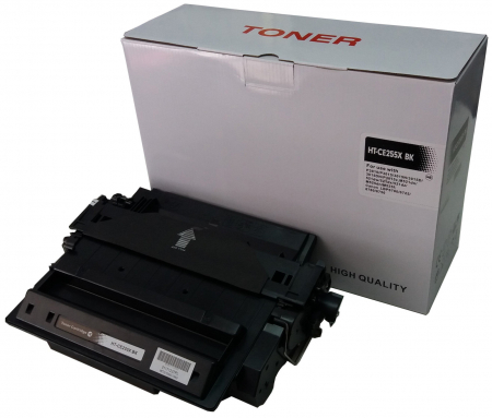 Cartuşe toner - Cartus toner compatibil HP CE255X 55X black