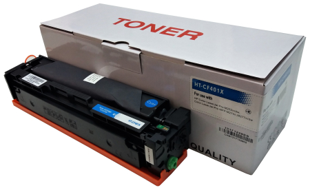 Consumabile compatibile - Cartus toner compatibil HP CF401X 201X cyan