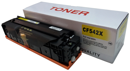 Consumabile compatibile - Cartus toner compatibil HP CF542X 203X yellow