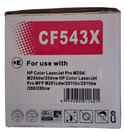 Cartus toner compatibil HP CF543X 203X magenta [1]