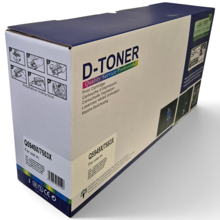 Cartuşe toner - Cartus toner D-Toner compatibil HP Q5949X 49X