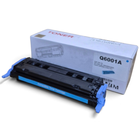 Consumabile compatibile - Cartus toner compatibil HP Q6001A 124A cyan