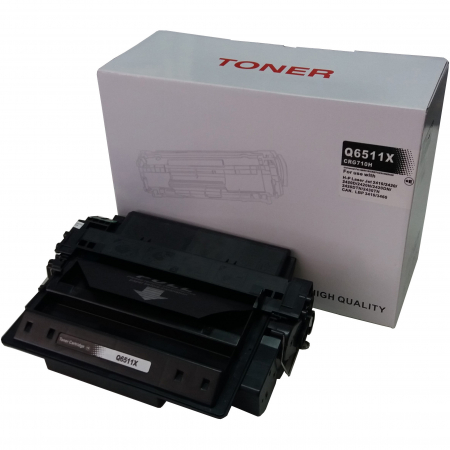 Cartuşe toner - Cartus toner compatibil HP Q6511X 11X black