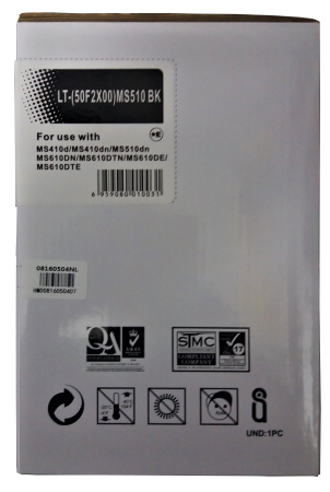 Cartus toner compatibil Lexmark 50F2X00 502X-MS410 [2]
