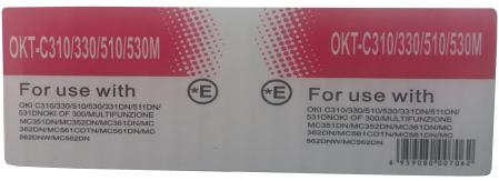 Cartus toner compatibil Oki 44469705 C310 magenta [2]