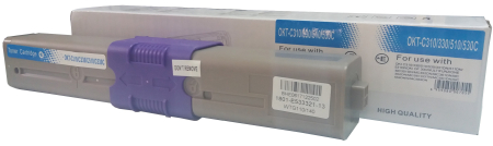 Cartuşe toner - Cartus toner compatibil Oki 44469706 C310 cyan