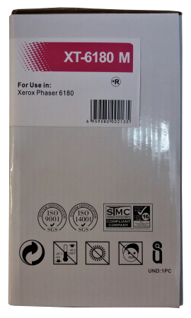 Cartus toner compatibil Xerox 113R00724 6180 magenta [2]