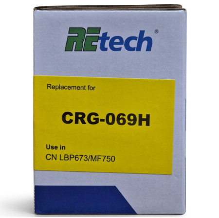 Cartus toner Retech compatibil Canon CRG-069HY yellow [1]