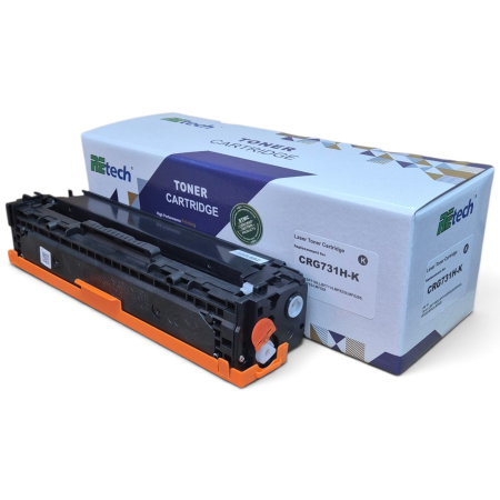 Consumabile compatibile - Cartus toner Retech compatibil Canon CRG-731HBK black