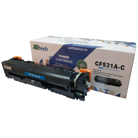 Consumabile compatibile - Cartus toner Retech compatibil HP CF531A 205A cyan