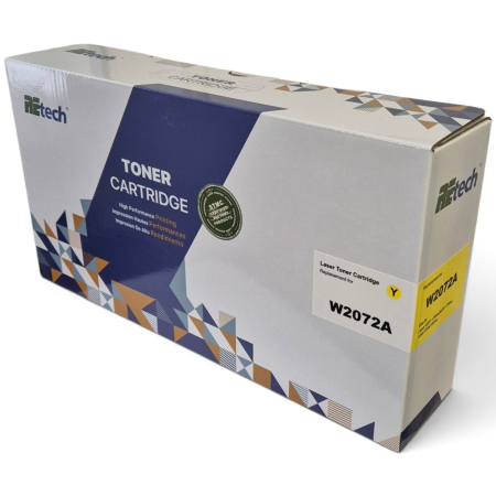 Cartuşe toner - Cartus toner Retech compatibil HP W2072A 117A yellow