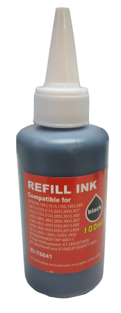 Piese şi accesorii - Flacon cerneala compatibila Epson C13T66414A L100 black