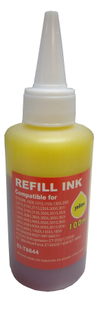 Piese şi accesorii - Flacon cerneala compatibila Epson C13T66444A L100 yellow