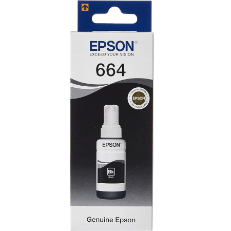Piese şi accesorii - Flacon cerneala originala Epson C13T66414A 664 black