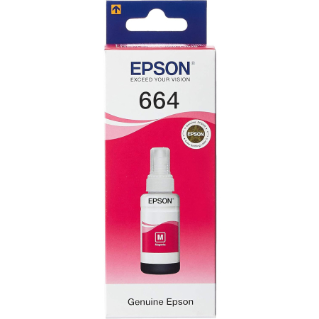 Piese şi accesorii - Flacon cerneala originala Epson C13T66434A 664 magenta