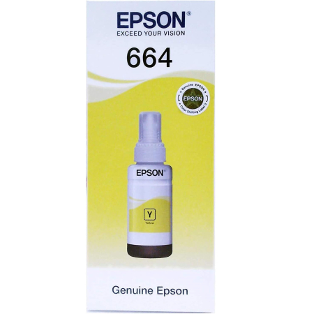 Piese şi accesorii - Flacon cerneala originala Epson C13T66444A 664 yellow