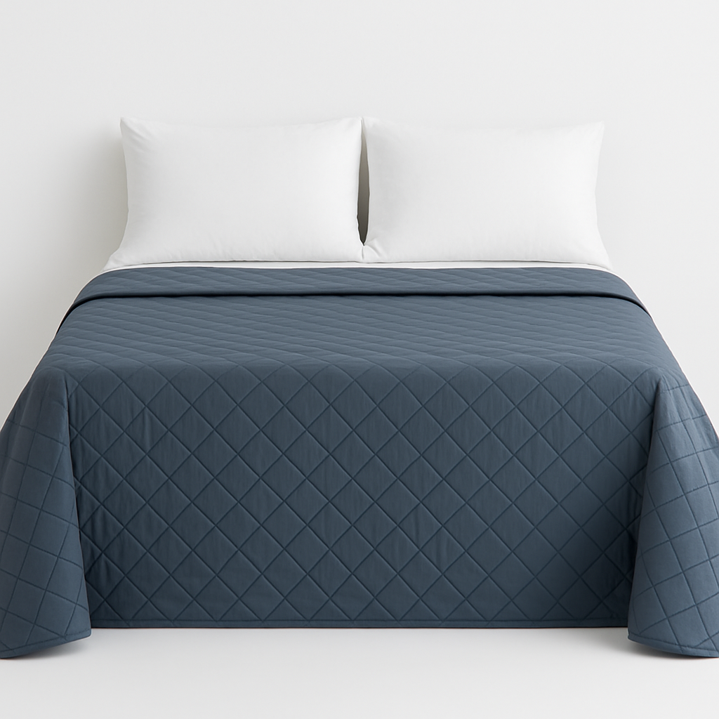 Cuvertura de pat velour, Somnart, 220x240 cm, cappucino [4]