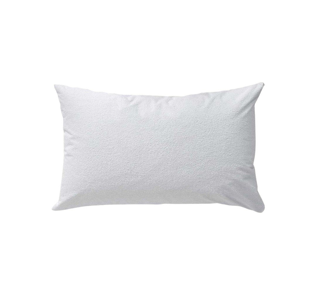 Husa perna impermeabila din frotir bumbac cu fermoar, 50x70 cm [1]
