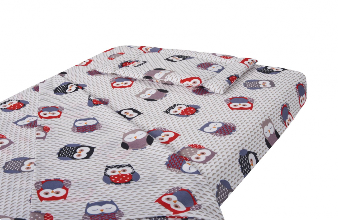 Lenjerie copii, Bumbac, (cearceaf pat 110x170 cm, cearceaf pilota 100x140 cm,fata perna 40x60 cm), diverse modele [16]