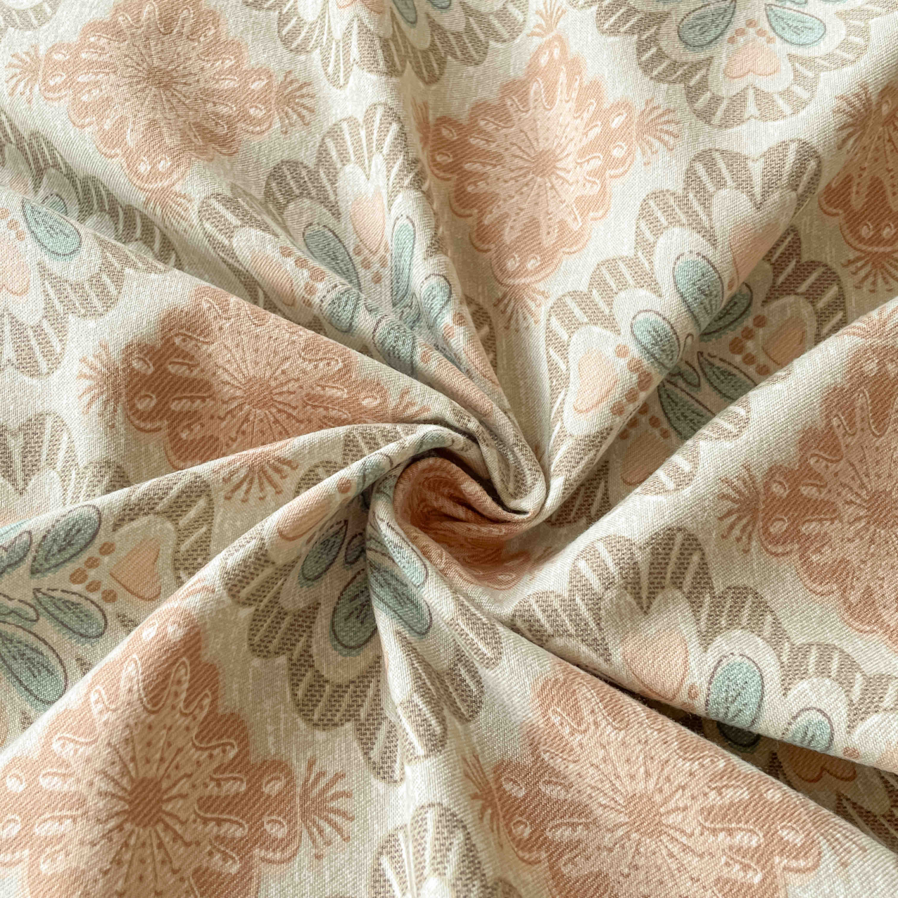 Lenjerie de lux pentru pat dublu,bumbac finet,6 piese,cearceaf cu elastic,multicolora,model oriental-A1003 [7]