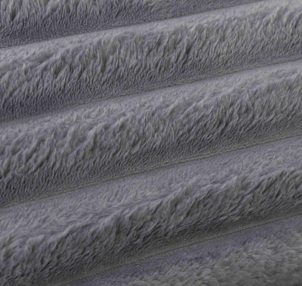 Lenjerie de pat dublu cocolino,4 piese.cearceaf cu elastic,,dungi 5cm, gri deschis-A959 [4]