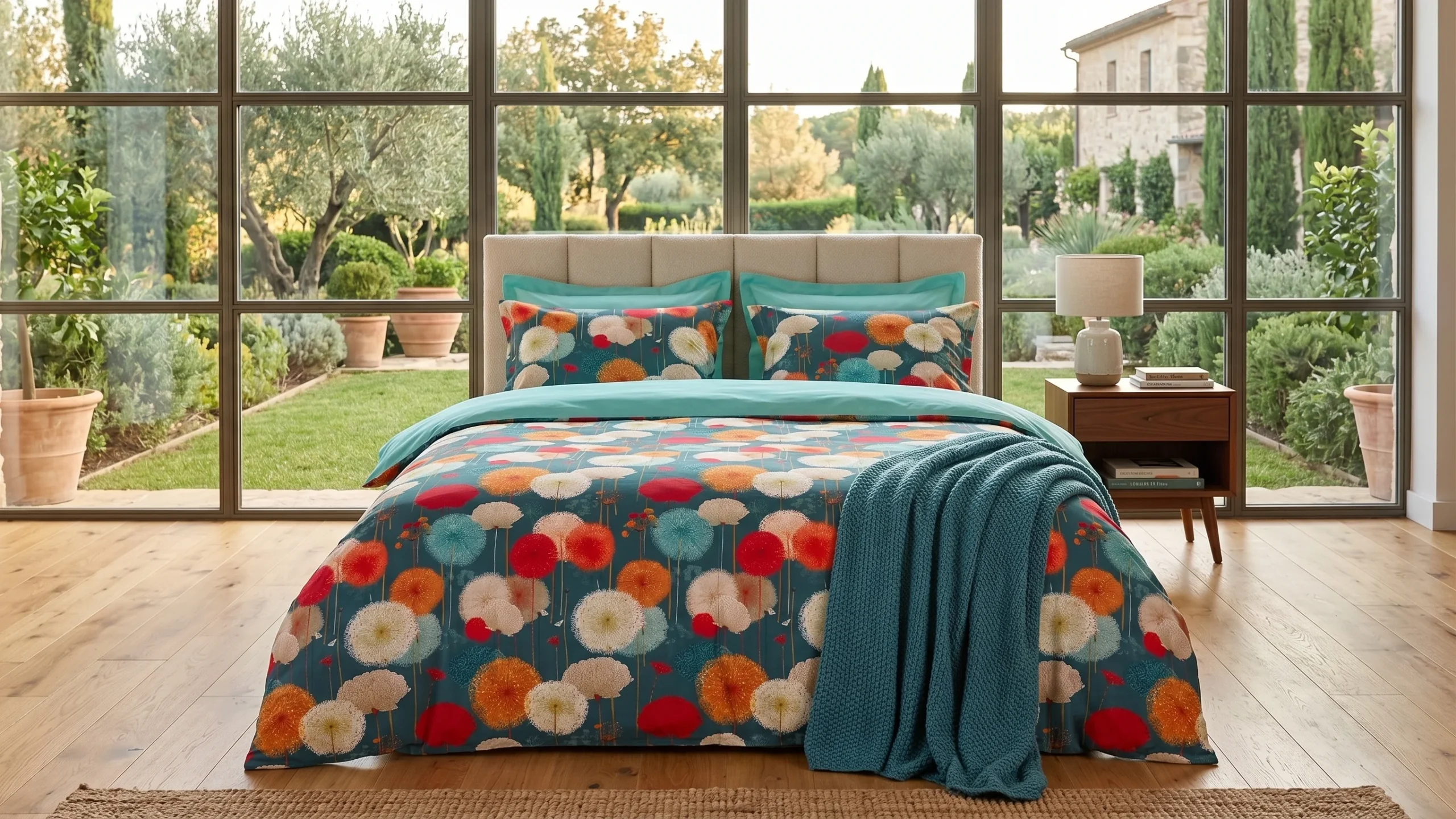 Lenjerie pat Ranforce 100% Cotton Pro (Botanica Home) [5]