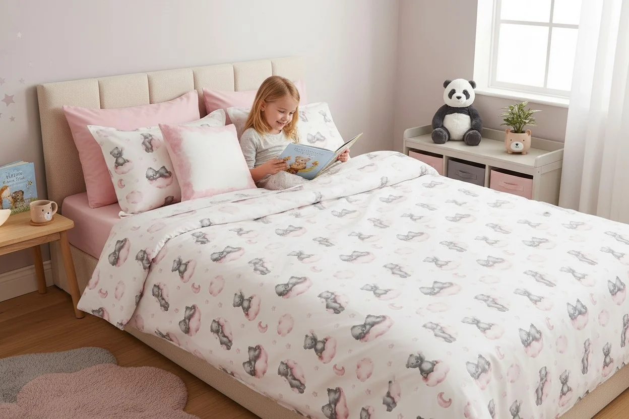 Lenjerie pat Ranforce 100% Cotton Pro (Silk Whisper) [2]